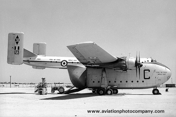 RAF 30 Squadron Blackburn Beverley C.1 XH123/C (1966)