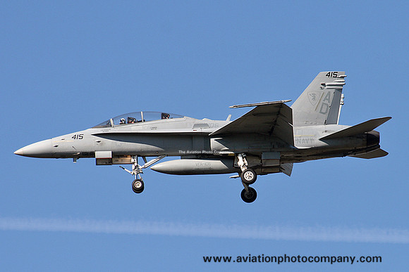 US Navy VFA-106 McDonnell Douglas F/A-18D Hornet 163700/AD-415 at NAS Oceana (2016)