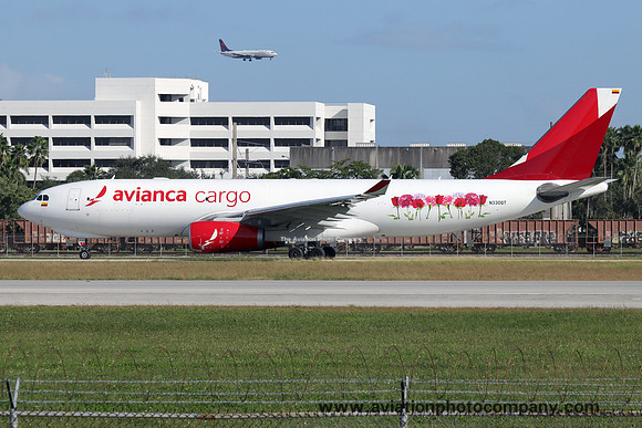 Avianca Cargo Airbus A330-243F N330QT at Miami (2024)