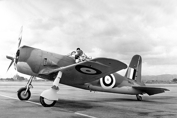 RAF Vultee Vanguard BW209