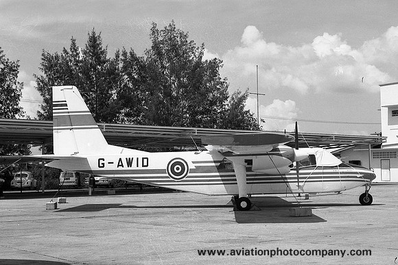 Thai Ministry of Agriculture Britten-Norman BN-2A Islander G-AWID (1968)