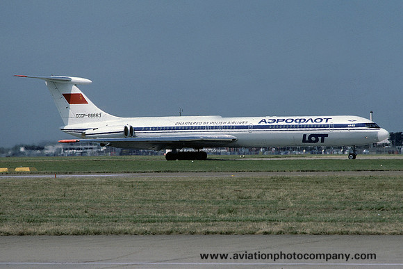 Aeroflot/LOT Ilyushin Il-62 CCCP-86663 (1978)