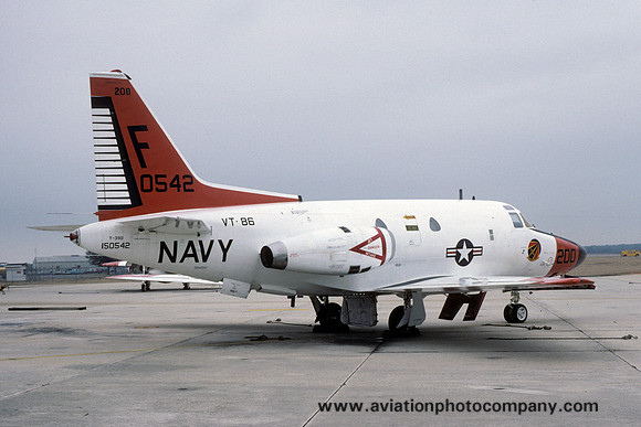 US Navy VT-86 North American T-39D Sabreliner 150542/F-200 (1984)
