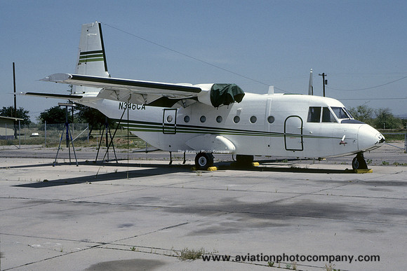 CASA C.212-200 N346CA at Marana (1992)