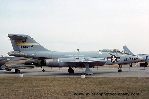 USAF McDonnell F-101B Voodoo 56-0235 at the Wright Patterson Museum (1977)
