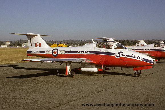 Canadian Armed Forces Snowbirds Canadair CL-41A (CT-114 Tutor) 114108 (1987)