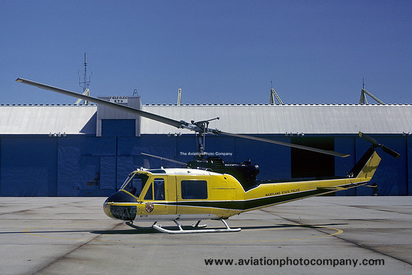 Maryland State Police Bell UH-1B Iroquois N87701 (1979)