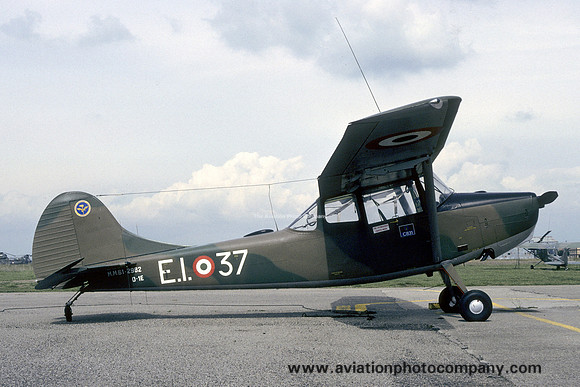 Italian Army CALE Cessna L-19E Bird Dog MM61-2982/EI-37 (1989)
