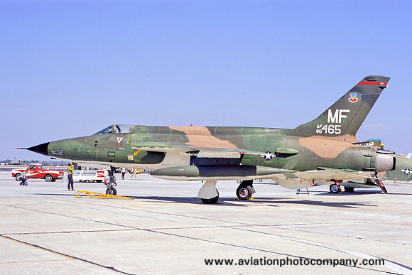USAF 23 TFW 563 TFS Republic F-105D Thunderchief 60-0465/MF (1972)