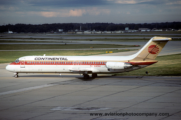 Continental Airlines Douglas DC-9 N14564 (1993)