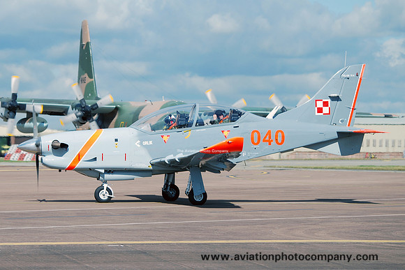 Polish Air Force Team Orlik PZL-130 040 at RIAT Fairford (2014)