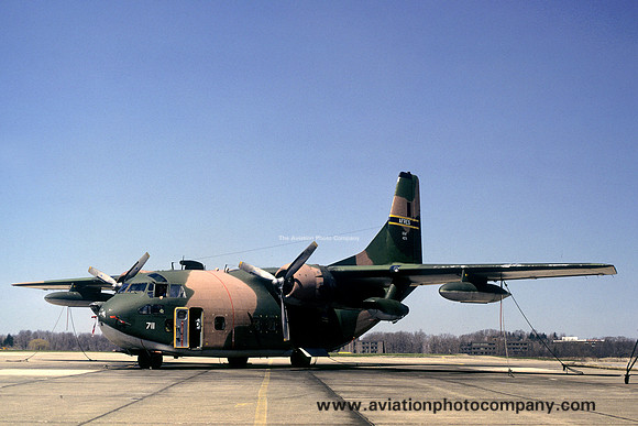 USAF AFRes 758 TAS Fairchild C-123K Provider 54-0711 (1979)