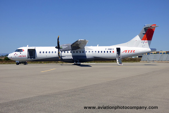 ATR-72-600 F-WWEV at Istres (2024)