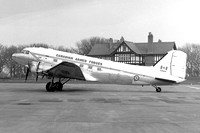 Canadian Armed Forces Douglas CC-129 12924 at Prestwick (1971)