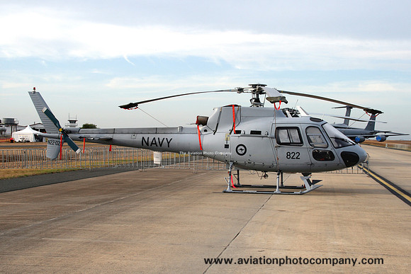 Royal Australian Navy 723 Squadron Aerospatiale AS.350B N22-022 at Avalon (2009)