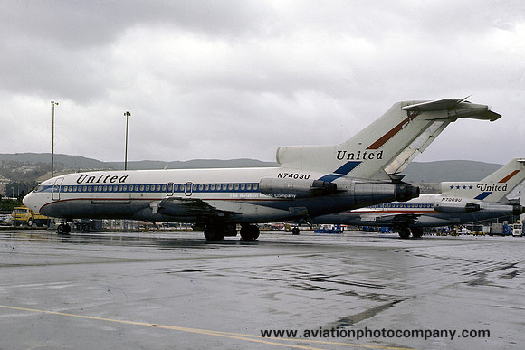 United Boeing 727-22 N7086U (1975)