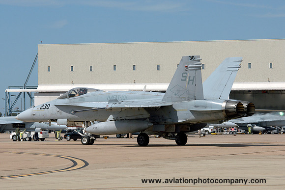 US Marines VMFAT-101 McDonnell Douglas F/A-18C Hornet 163731/SH-230 at MCAS Miramar (2011)