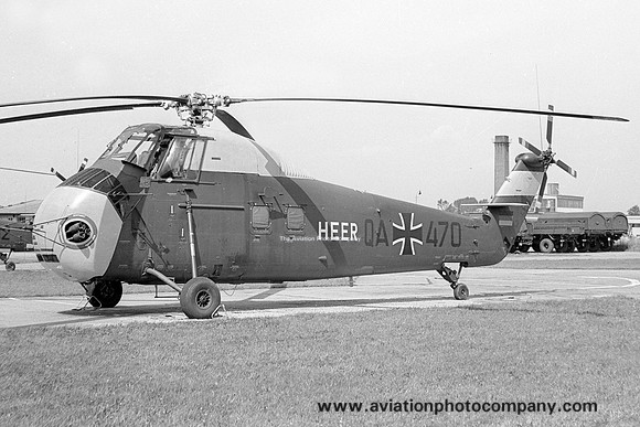 West German Army Sikorsky H-34A QA+470