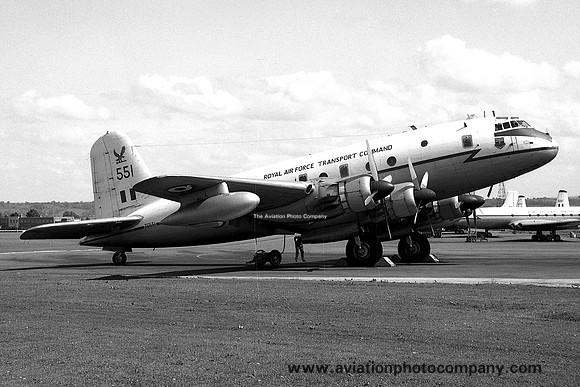 RAF 36 Squadron Handley Page Hastings C.1A TG551 (1965)
