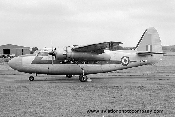 RAF 2nd TAF HQ Hunting Pembroke C.1 WV748 (1966)