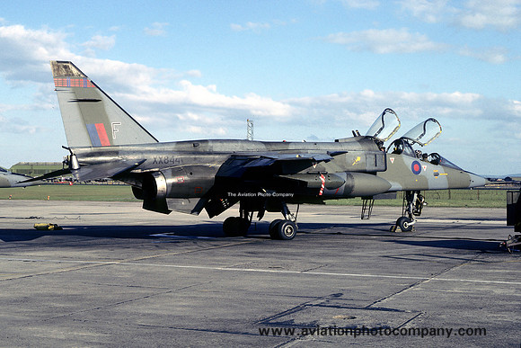 RAF 226 OCU SEPECAT Jaguar T.2 XX844/F (1985)