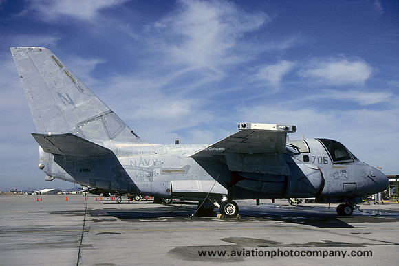 US Navy VS-38 Lockheed S-3A Viking 160595/NE-706 at AMARC Davis Monthan (2000)