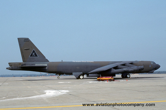 USAF 379 BW Boeing B-52G Stratofortress 58-0249 (1991)