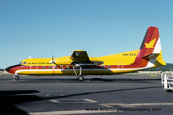 Air New South Wales Fokker F-27-500 VH-FCC (1981)