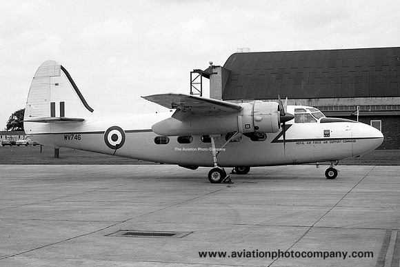 RAF 21 Squadron Hunting Pembroke C.1 WV746 (1969)
