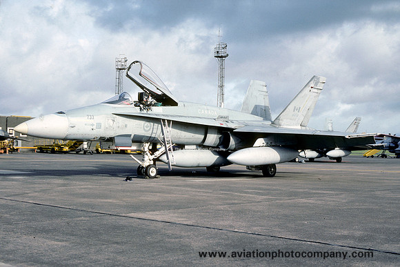 Canadian Air Force 439 Squadron McDonnell Douglas CF-188A Hornet 188733 (1989)