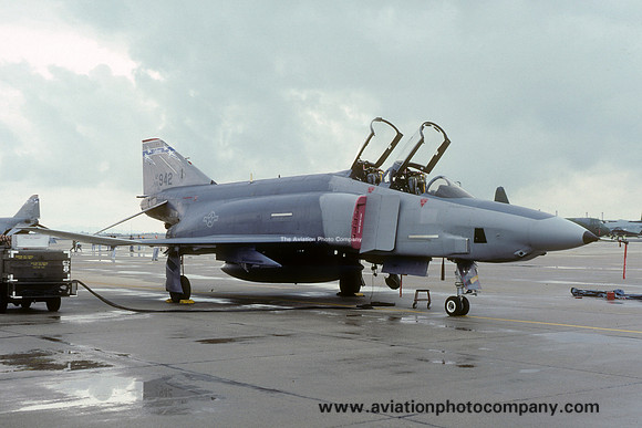 USAF California ANG 196 TRS McDonnell RF-4C Phantom 65-0942 (1992)