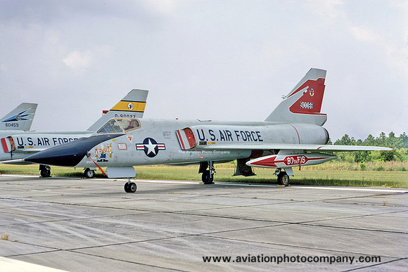 USAF 87 FIS Convair F-106A 59-0088 (1972)