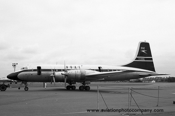 BOAC Bristol Britannia G-ANBE (1961)