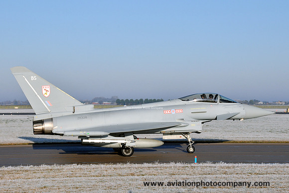RAF 29 Squadron BAE Typhoon FGR.4 ZK328/BS at RAF Coningsby (2013)