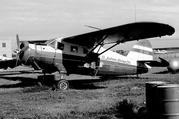 St Andrews Airways Fairchild Argus CF-KAO (1974)