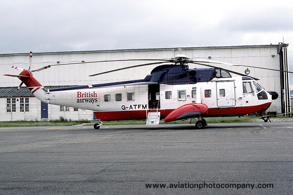 British Airways Helicopter Sikorsky S-61N G-ATFM (1984)