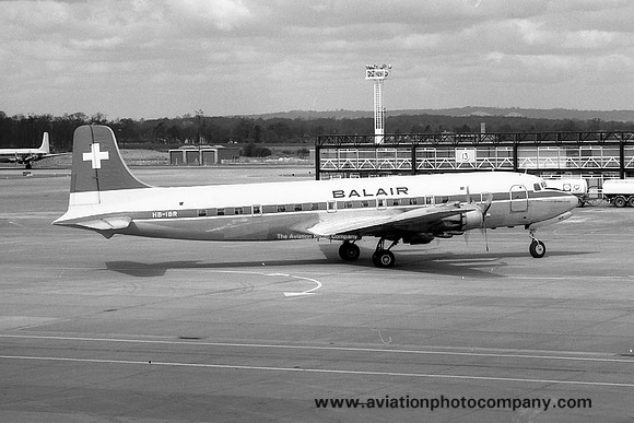 Balair Douglas DC-6B HB-IBR (1967)
