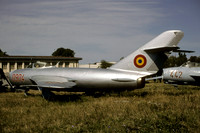 Romanian Air Force Mikoyan MiG-17PF 0904 displayed at Otopeni (2003)