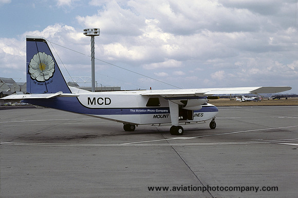 Mount Cook Airlines Britten-Norman BN-2A-26 Islander ZK-MCD (1979)
