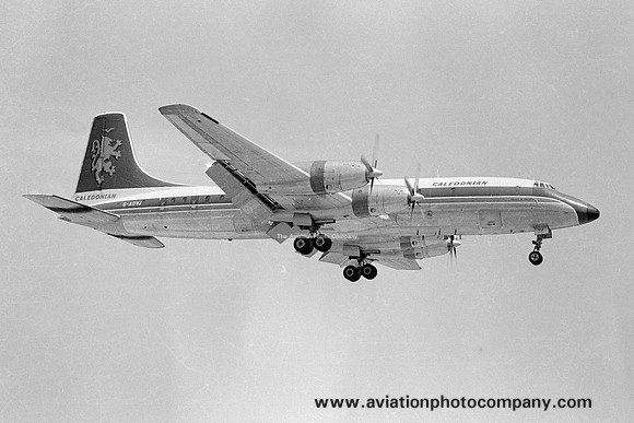 British Caledonian Airways Bristol Britannia 312 G-AOVJ