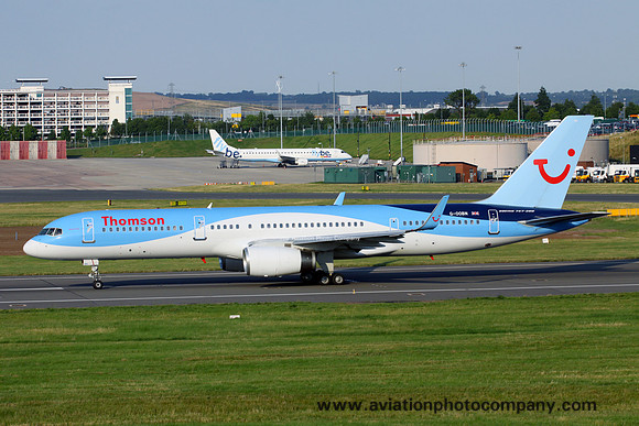 Thomson Boeing 757-200 G-OOBN at Birmingham (2013)
