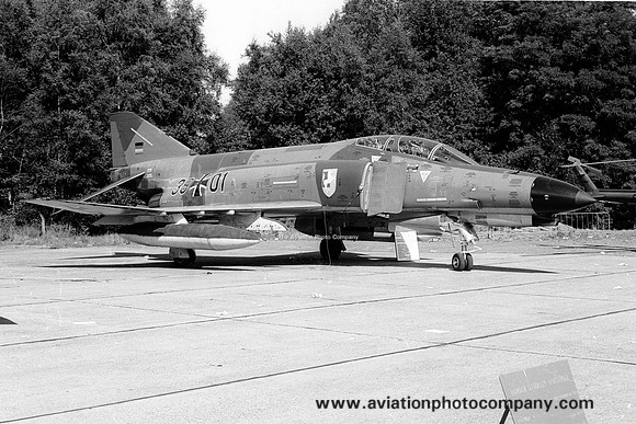 German Air Force JBG36 McDonnell F-4F Phantom 38+01 (1979)