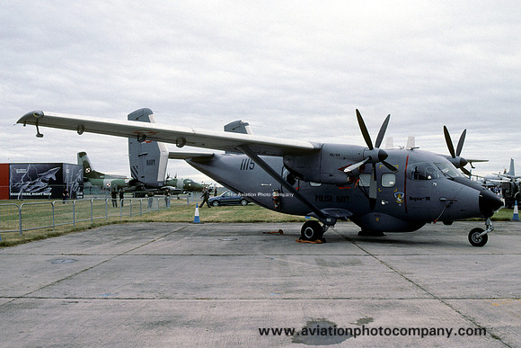 Polish Navy PZL M-28-B1R 1115 at RIAT Fairford (2003)