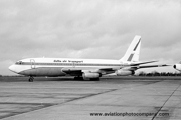 Delta Air Transport Boeing 720-022 OO-VGM (1974)