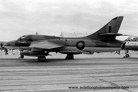 RAF Laarbruch Station Flight Hawker Hunter T.7B WV318 (1976)