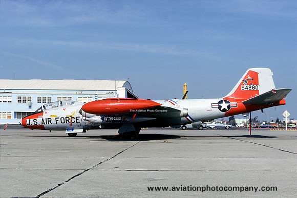 USAF 17 DSES Martin EB-57E Canberra 55-2480 (1977)