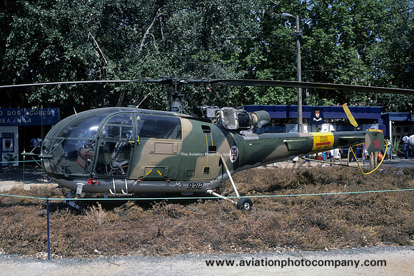 Portuguese Air Force Sud Alouette III 9312 (1987)