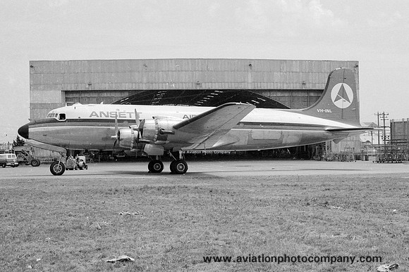 Ansett Air Cargo Douglas DC-4-1009 VH-INL (1971)