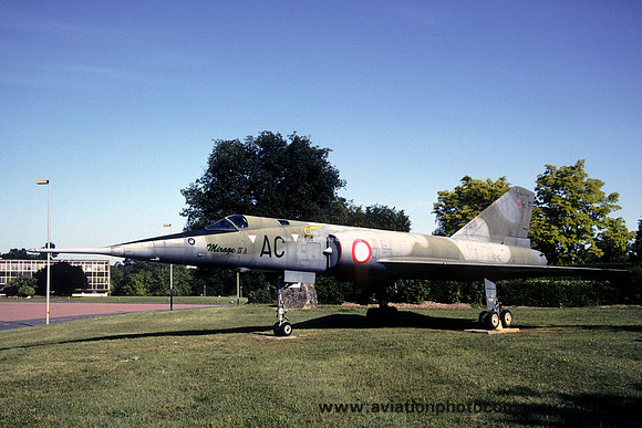 French Air Force Dassault Mirage 4A 4 displayed at Rochefort (2003)