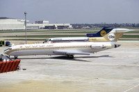 Libyan Arab Airlines Boeing 727-2L5(A) 5A-DIC at Heathrow